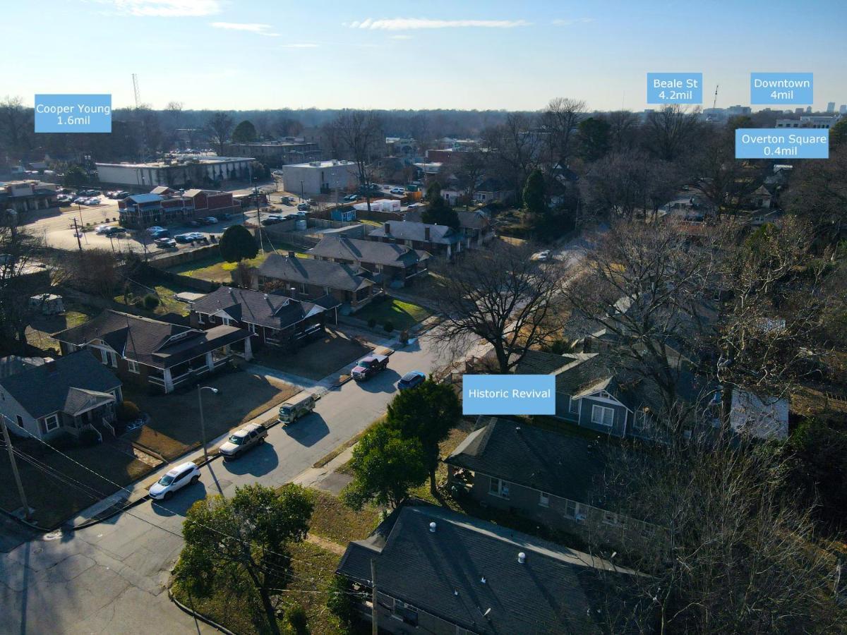 Historic Revival Midtown Memphis Duplex 64 Yes Pets Fast Wifi Free Parking Villa Eksteriør bilde