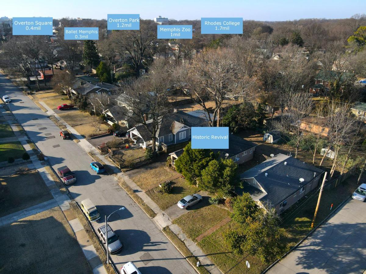 Historic Revival Midtown Memphis Duplex 64 Yes Pets Fast Wifi Free Parking Villa Eksteriør bilde